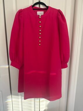 Pomander Place Cherise Pink Samantha Mini Dress